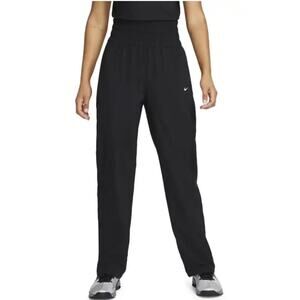 Nike Dri-FIT High Rise Track Pants Black Athletic Joggers Workout Pants Sz M